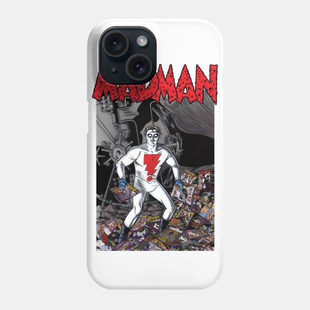 MADMAN The Vault! Phone Case by MICHAEL ALLRED