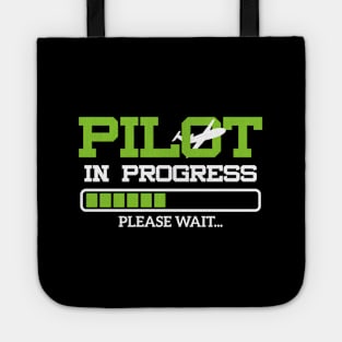 Pilot In Progress Flight Student Tote