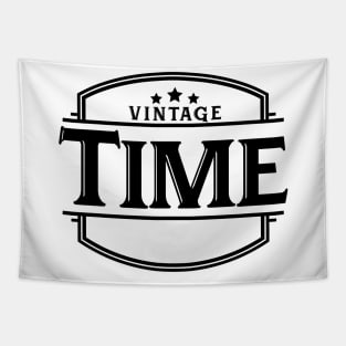 Vintage Time Tapestry