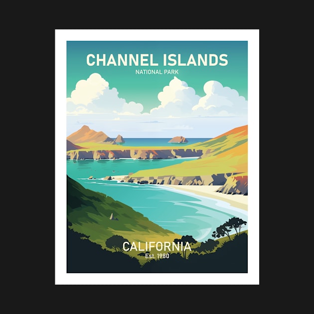 CHANNEL ISLANDS NATIONAL PARK by MarkedArtPrints