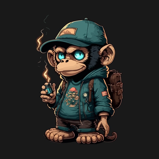 monkey lover by tee-sailor