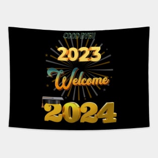 New year 2024 Tapestry