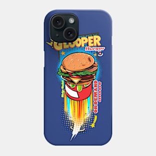 Glooper Space burger on demand "Call Now" Phone Case