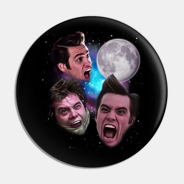 Ace Ventura Howl at the Moon Pin by darklordpug