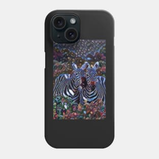 Zebra Snuggles Phone Case