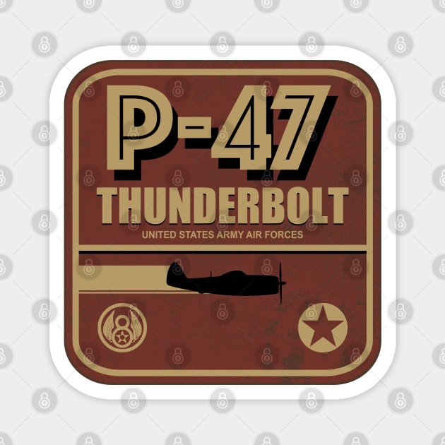 P-47 Thunderbolt Magnet by TCP