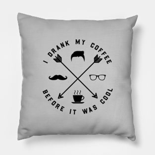 Coffee Hipster Pillow