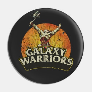 Galaxy Warriors 1983 Pin