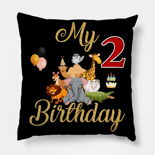 2nd Birthday Pillow by franzaled