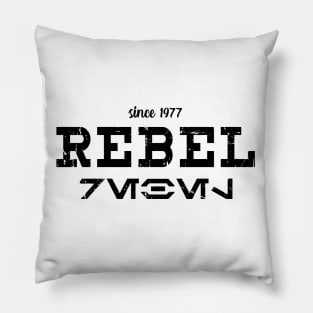 REBEL Streetwear BLACK Pillow