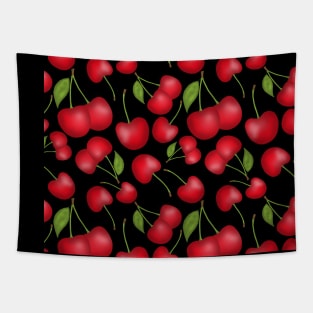 Cherries pattern Tapestry