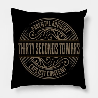 thirty seconds to mars vintage ornament Pillow