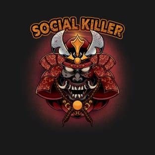 Social Killer Samurai T-Shirt