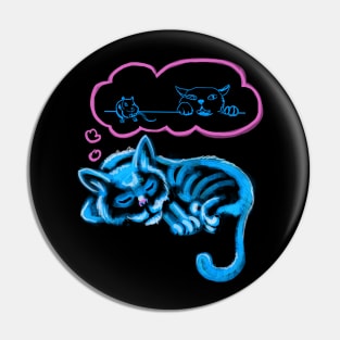 Dreamy Catnap Pin