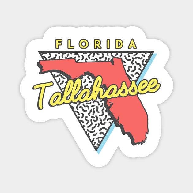 Tallahassee Florida Triangle Magnet by manifest