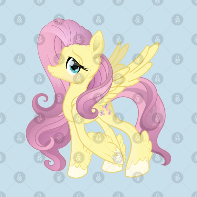 My Little Pony Fluttershy by SketchedCrow