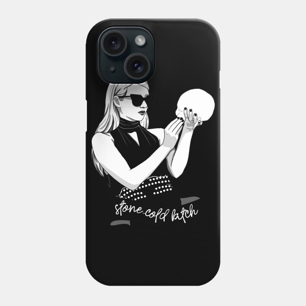 stone cold b*tch2 Phone Case by ohnoballoons