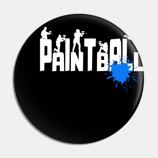 Paintball player Gotcha Paintballer gift idea Pin by Lomitasu