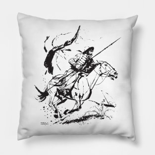 Gaucho Lance Horse by PPereyra Pillow