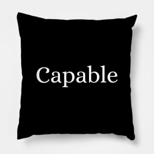 Capable Pillow