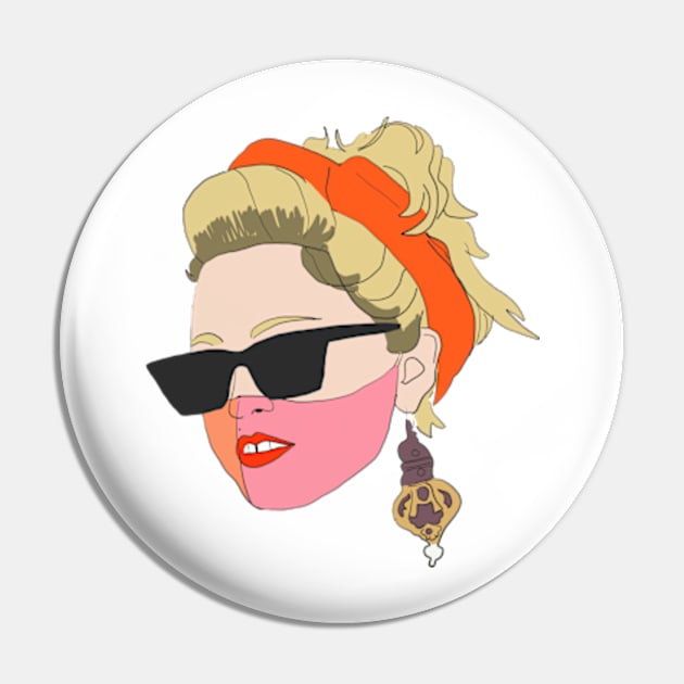 80s Madonna Quarentined Pin by Clarissa Mond