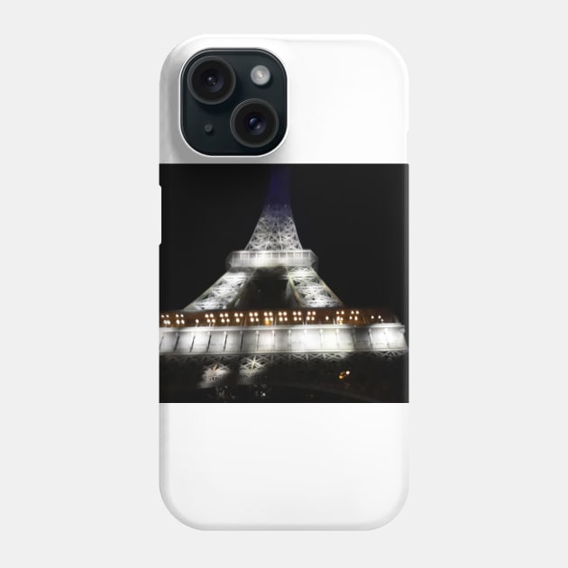 Eiffel tower in Paris Phone Case by OLHADARCHUKART