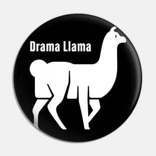 Drama Llama | Theater Humor Pin