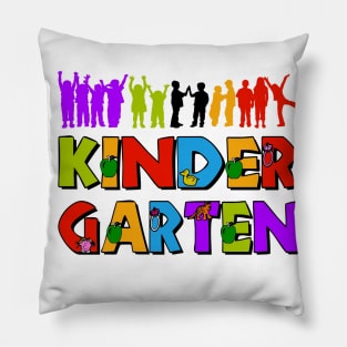 Cute and Fun Kindergarten School Graduation/Entrance Design Pillow