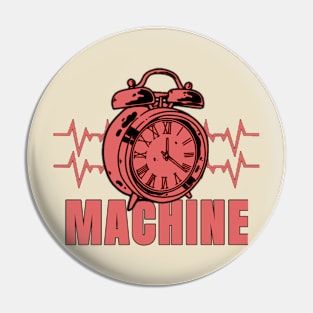 Machine redd Pin