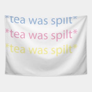 tea was spilt Tapestry