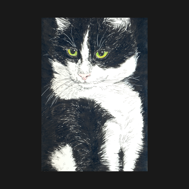 Discover Tuxedo cat - Tuxedo Cat - T-Shirt