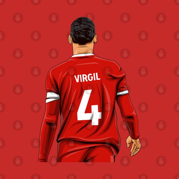 Virgil Van Dijk by Aldduardo