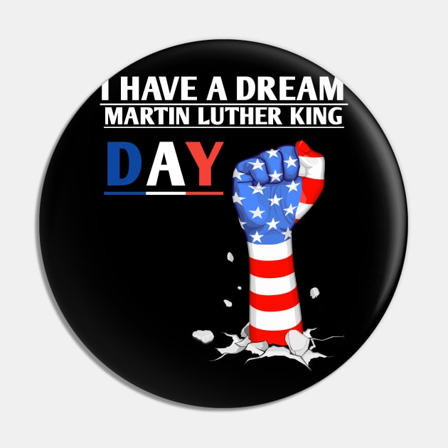 I Have A Dream Martin Luther King Pin by houssem