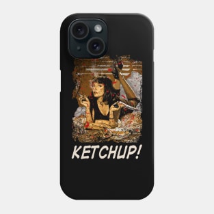 Graphic Ketchup Phone Case