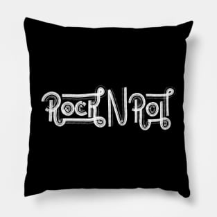 Rock n Roll an Authentic Handwritten Series by Toudji Pillow