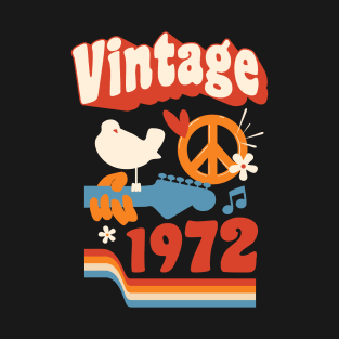 Vintage 1972 - Woodstock Style T-Shirt