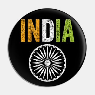 The national flag of India, Tiraṅgā design Pin