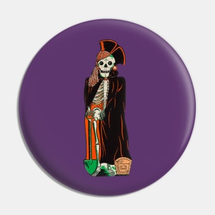 Halloween Skelton Pirate Pin