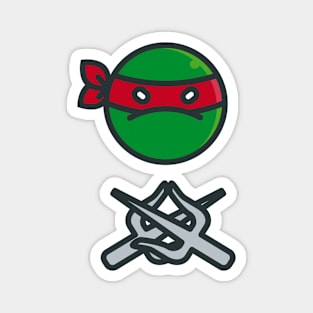 Raphael is my favorite ninja turtle Magnet