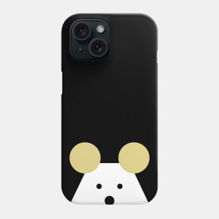 Peek-a-Boo Mouse, Golden Ears Phone Case