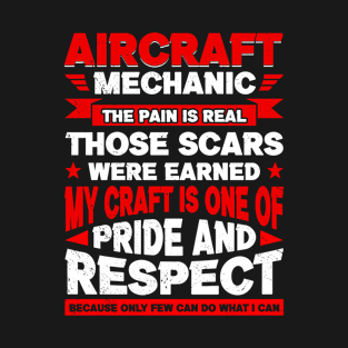 Aircraft Mechanic Aviation Airplane Mechanic T-Shirt