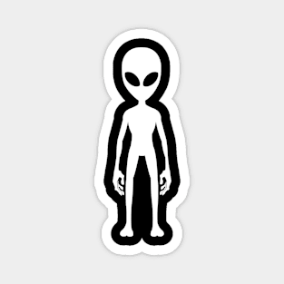 Alien, UFO, roswell Magnet