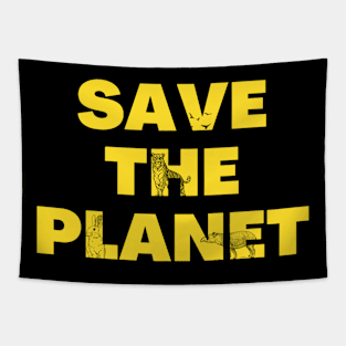 Save the planet Tapestry