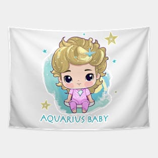 Aquarius Baby 4 Tapestry