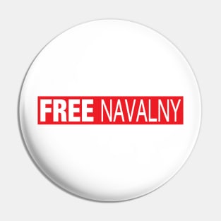 Free Navalny Pin