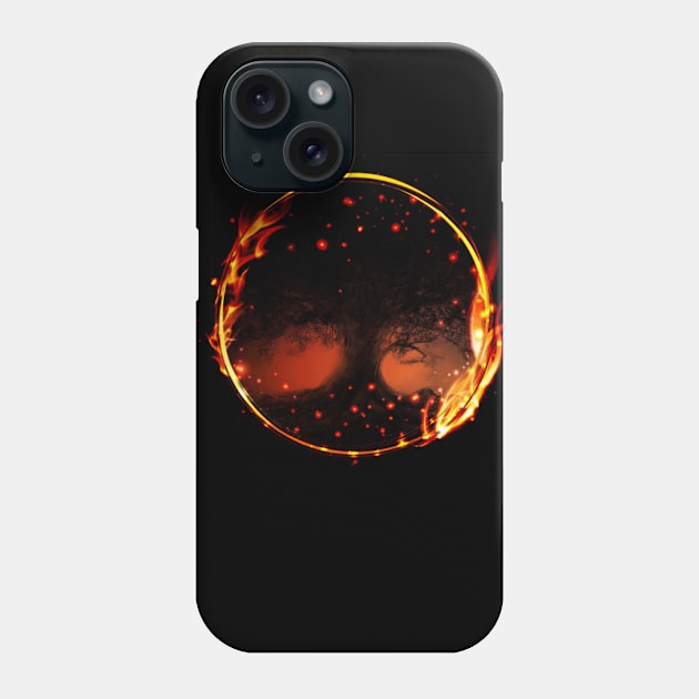 Ring of Fire Phone Case by felisha