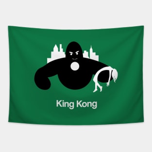 King Kong Movie Minimal Fan Art 1933 Tapestry