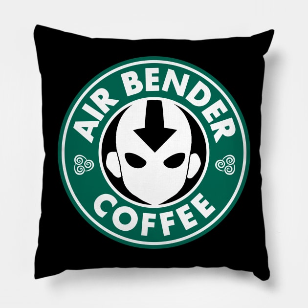 Air Bender Coffee Pillow by peekxel