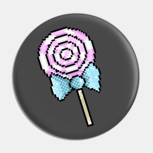 Jester's Pixel Lollipop Pin