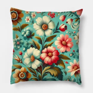 Spring Flowers Pillow